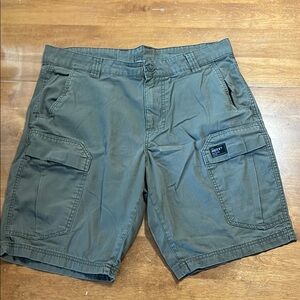 Olive Green Cargo Shorts by Mexx
